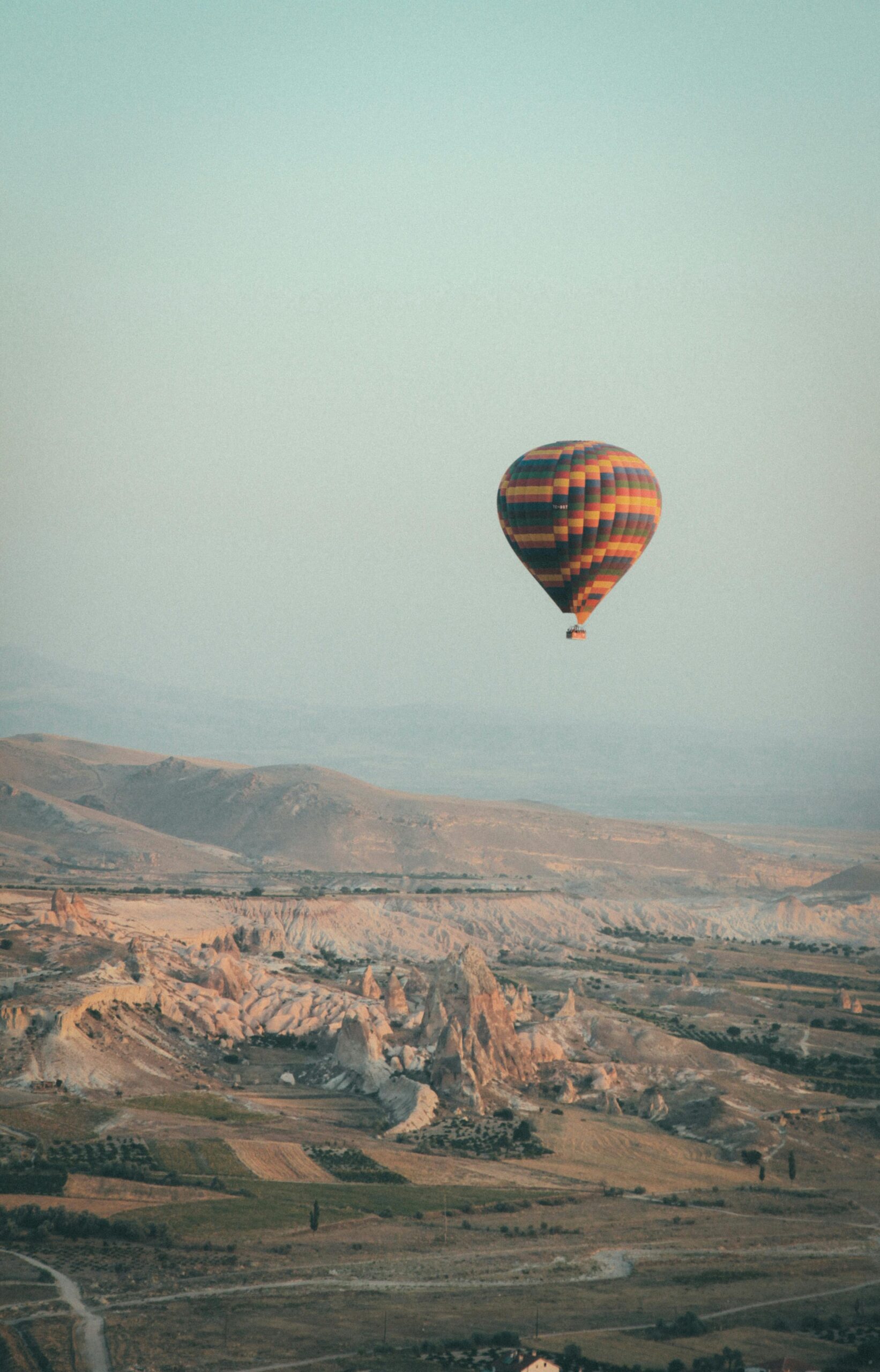 Cappadocia-Turkey hot air balloon.