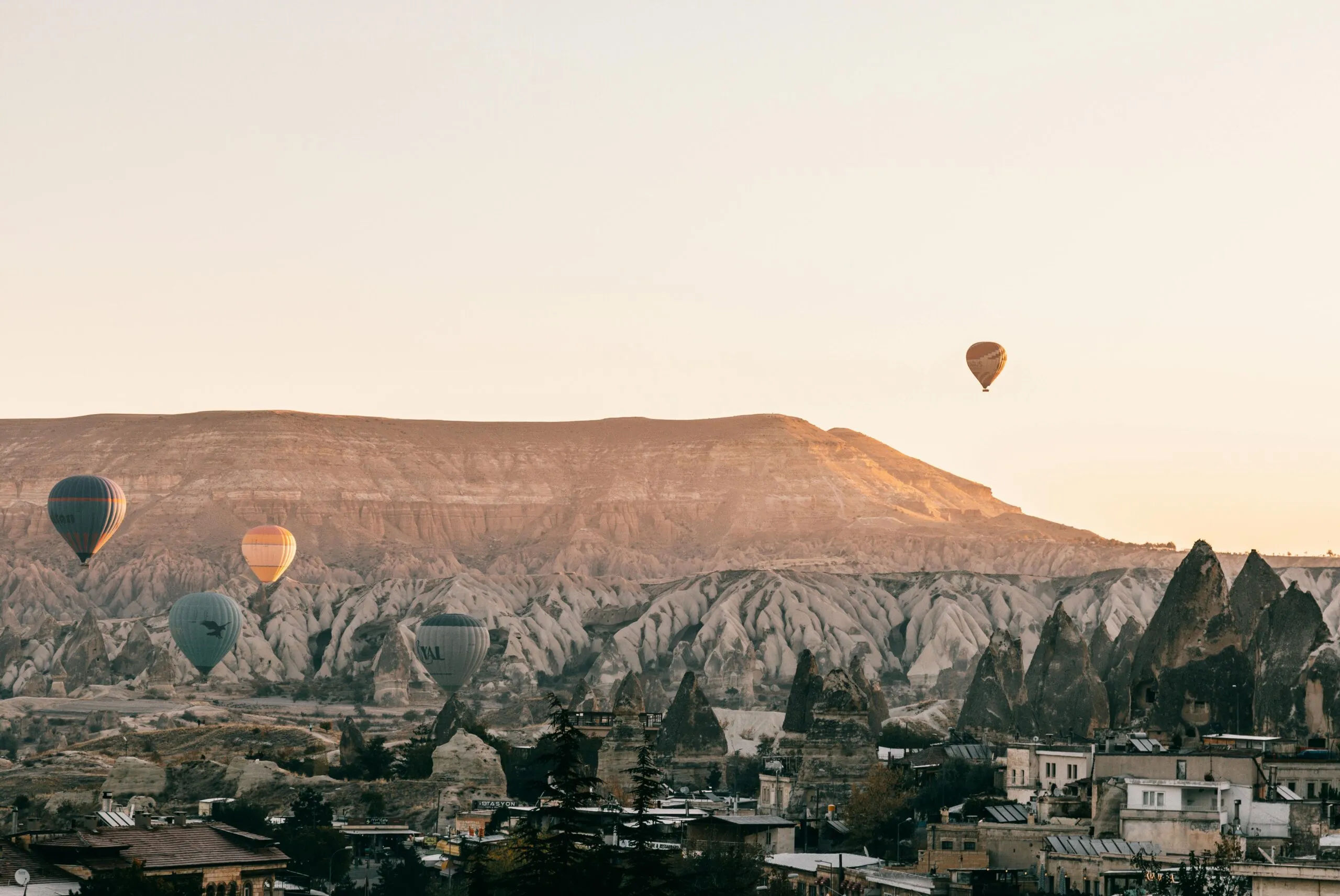Cappadocia, Turkey. Hot air balloons