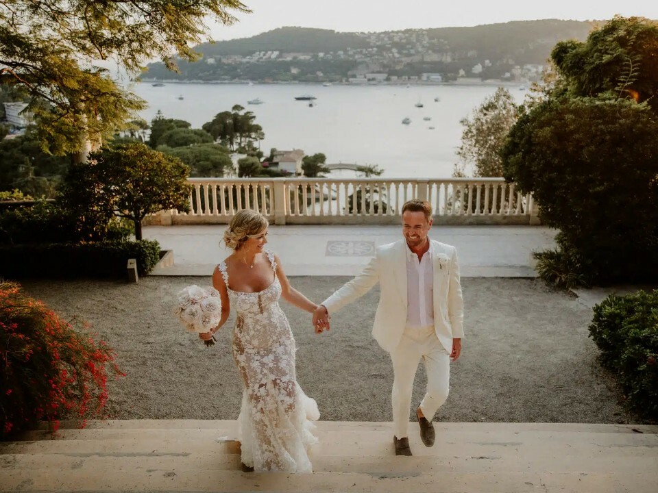 Julie and Mike – An historical wedding at Villa Ephrussi de Rothschild