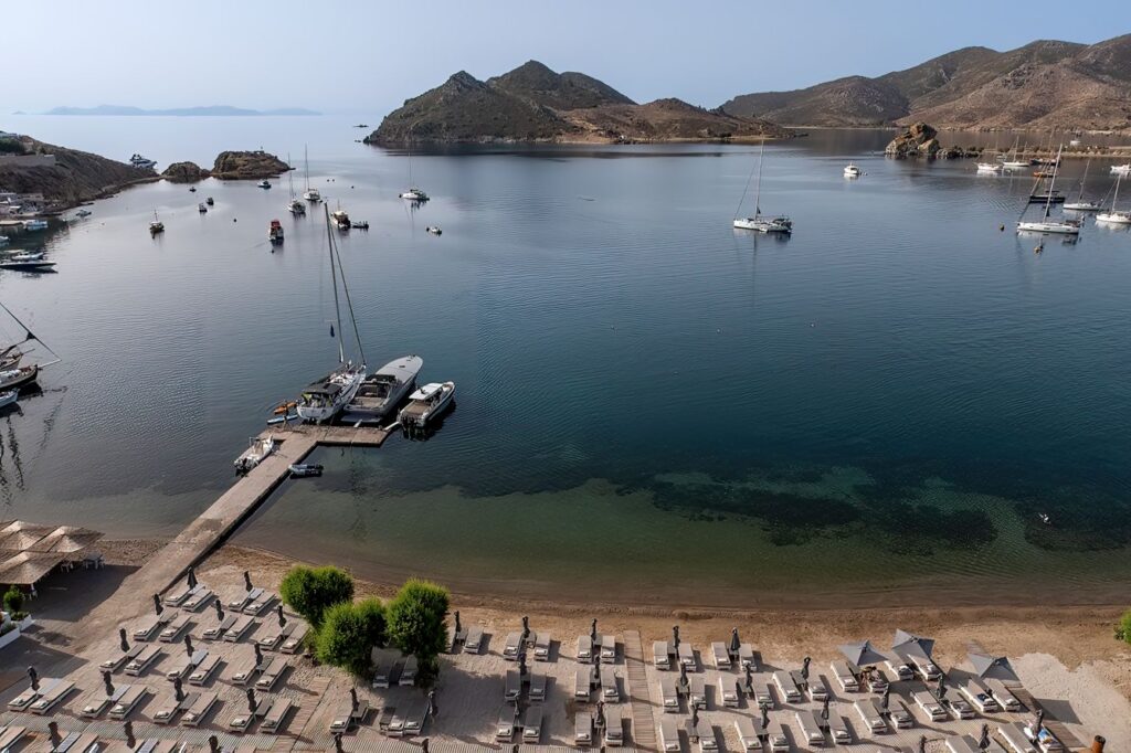 Patmos Aktis - BeachAerial