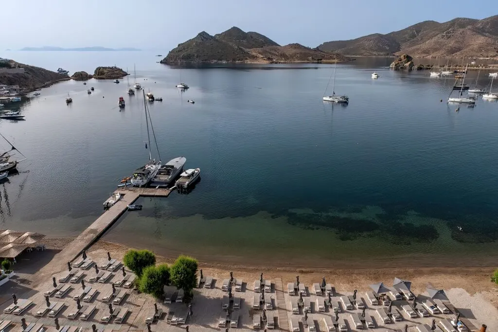 Patmos Aktis - BeachAerial