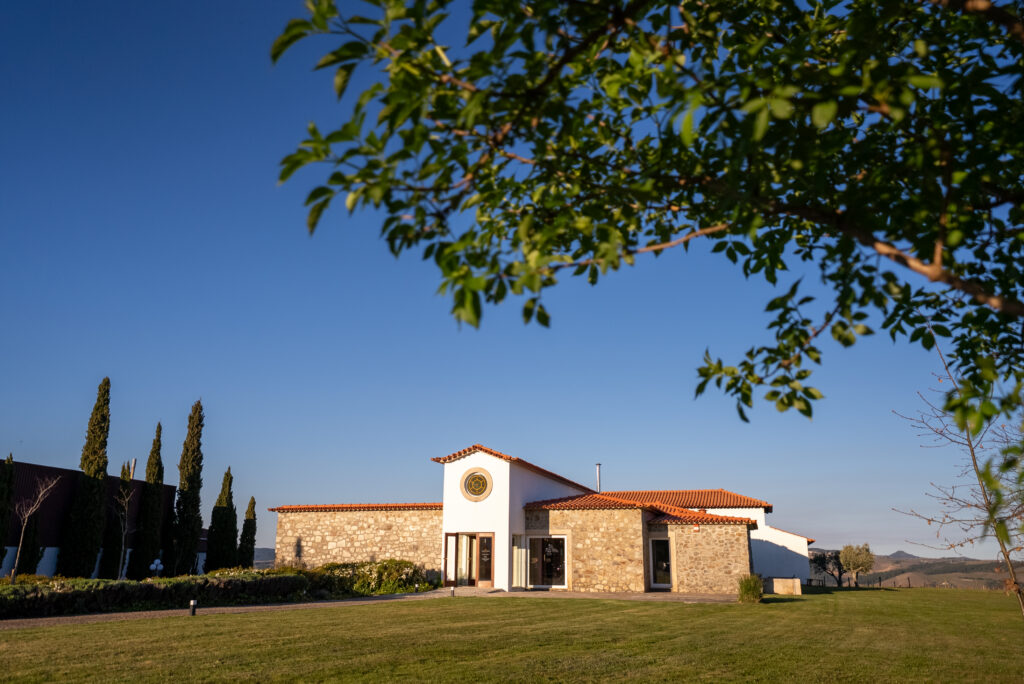 Casa Das Pipas restaurant exterior at The Manor House Celeirós, luxury wedding venue in Portugal