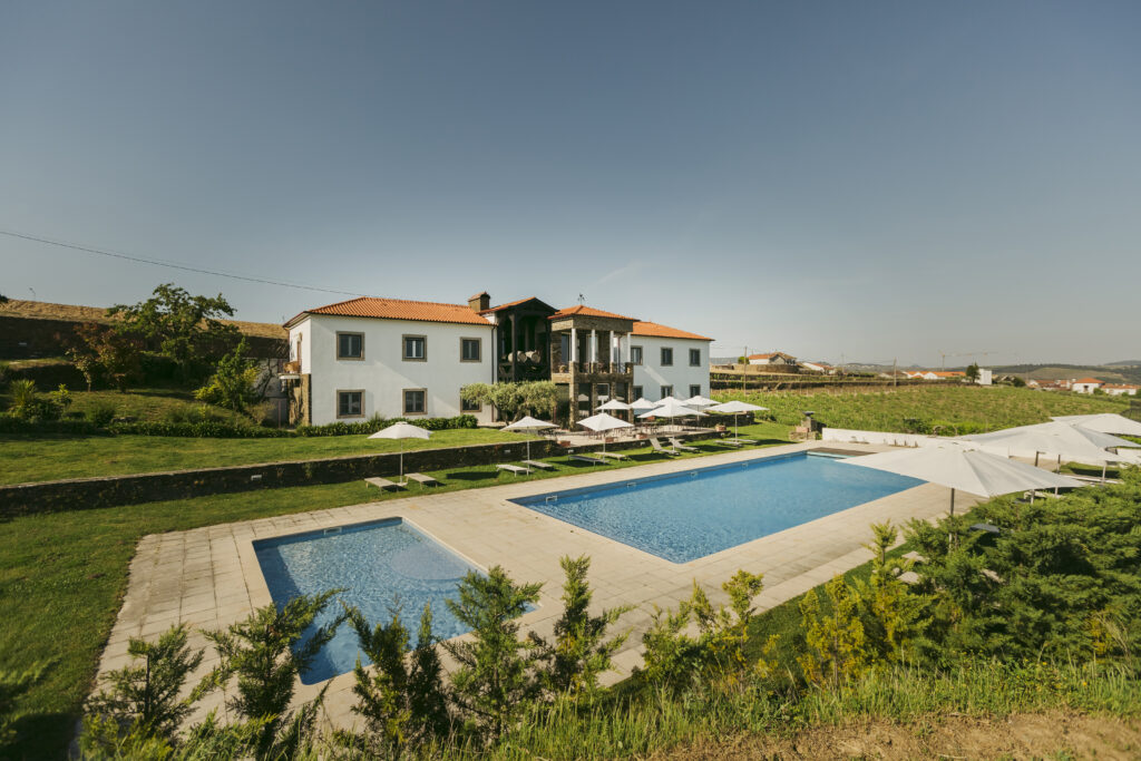 Outdoor areas The Manor House Celeirós, luxury wedding venue in Portugal