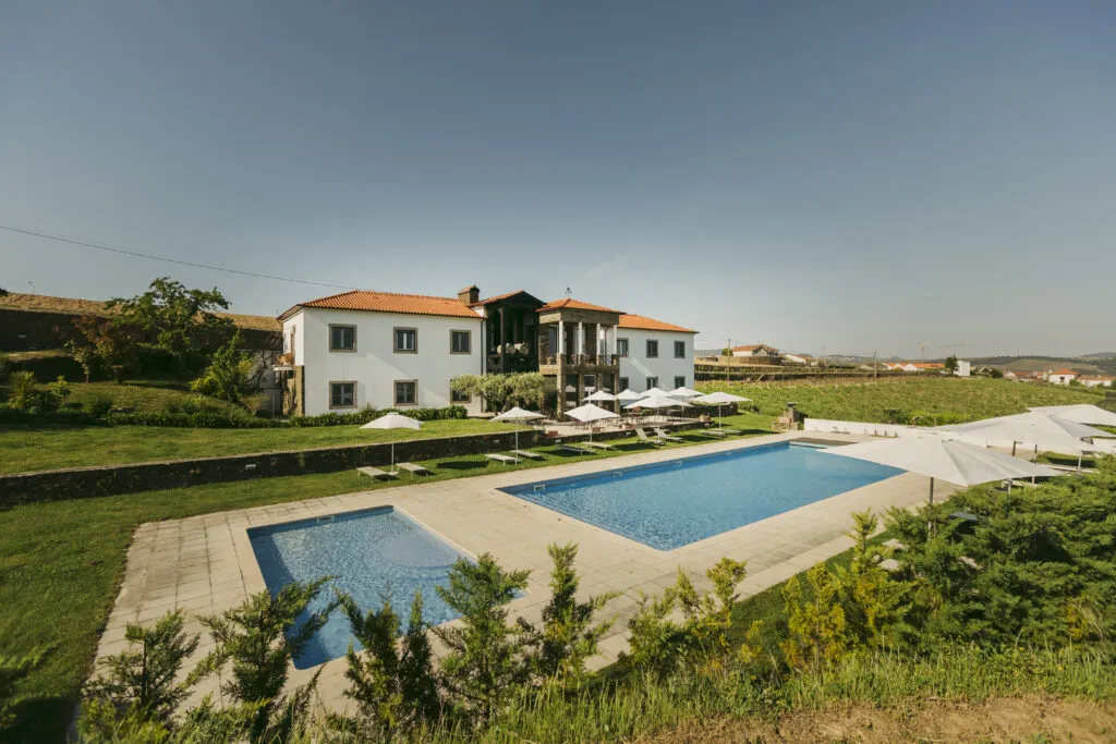 Outdoor areas The Manor House Celeirós, luxury wedding venue in Portugal