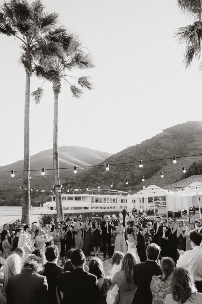 Vintage House Wedding in BW