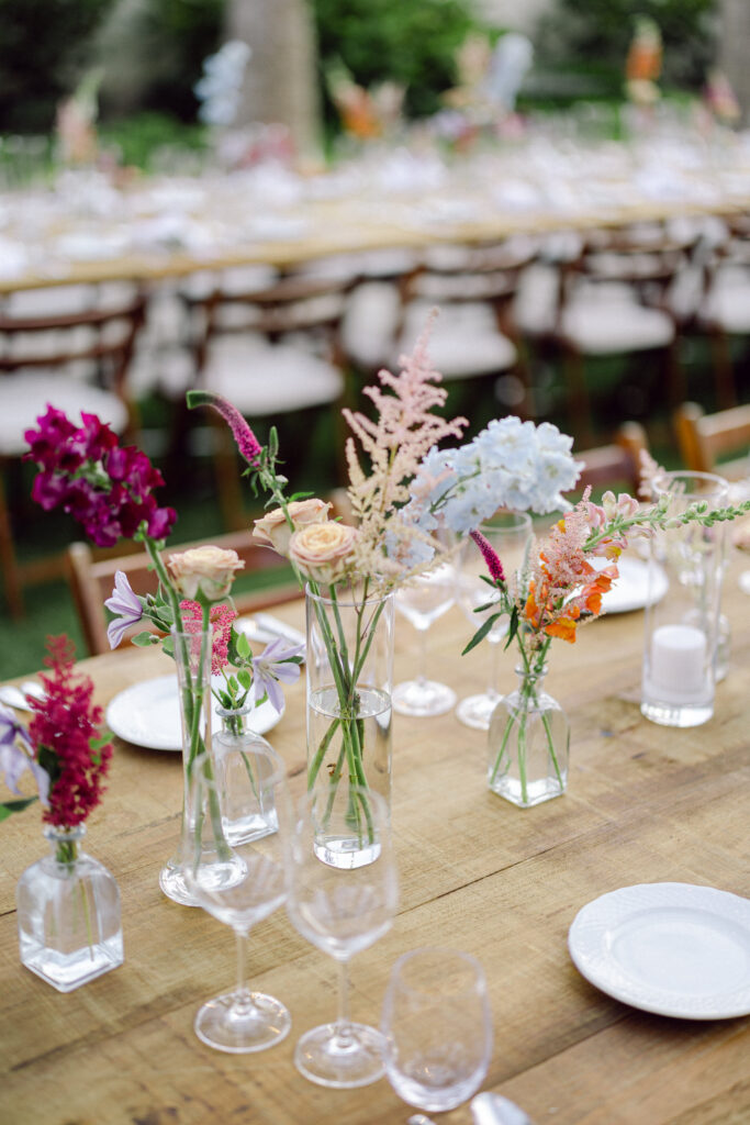Vintage House table details