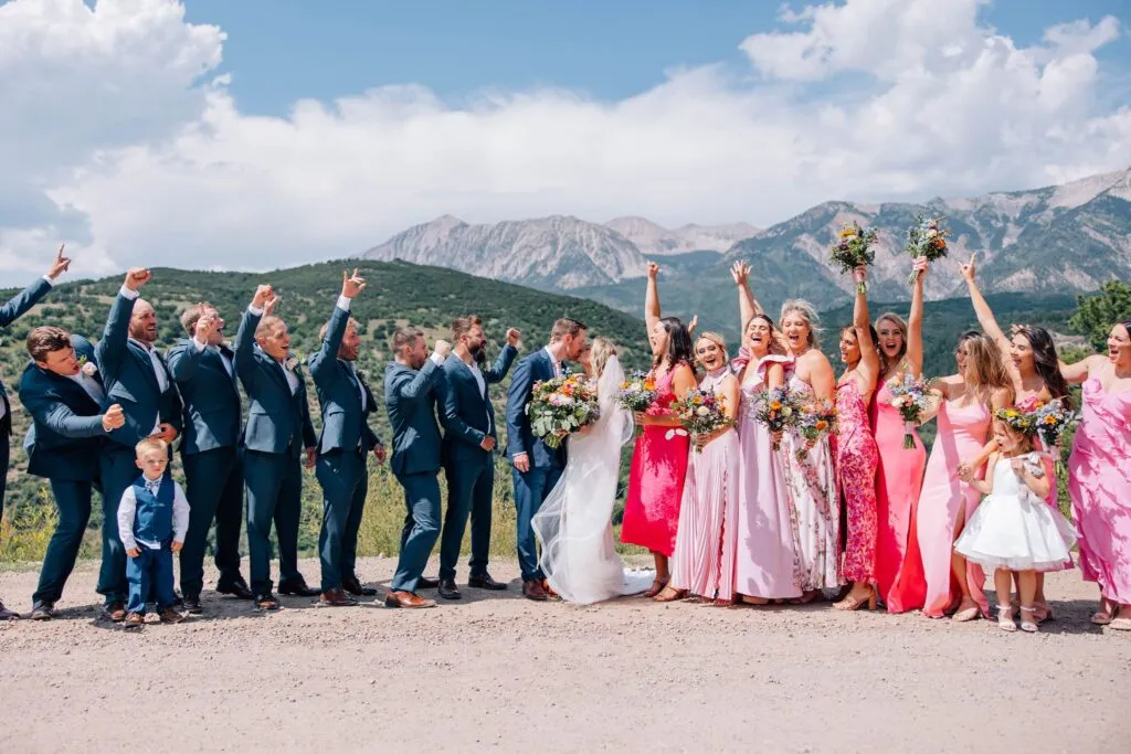 Meant to Bee Events Entire Wedding Party