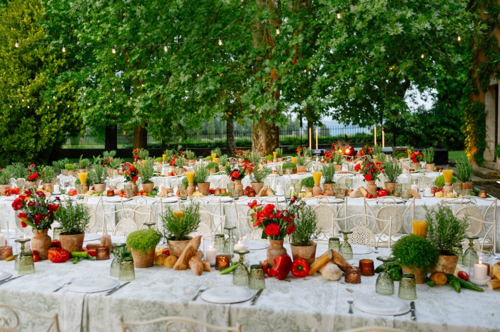 La Fête Wedding Planner Outdoor Dining