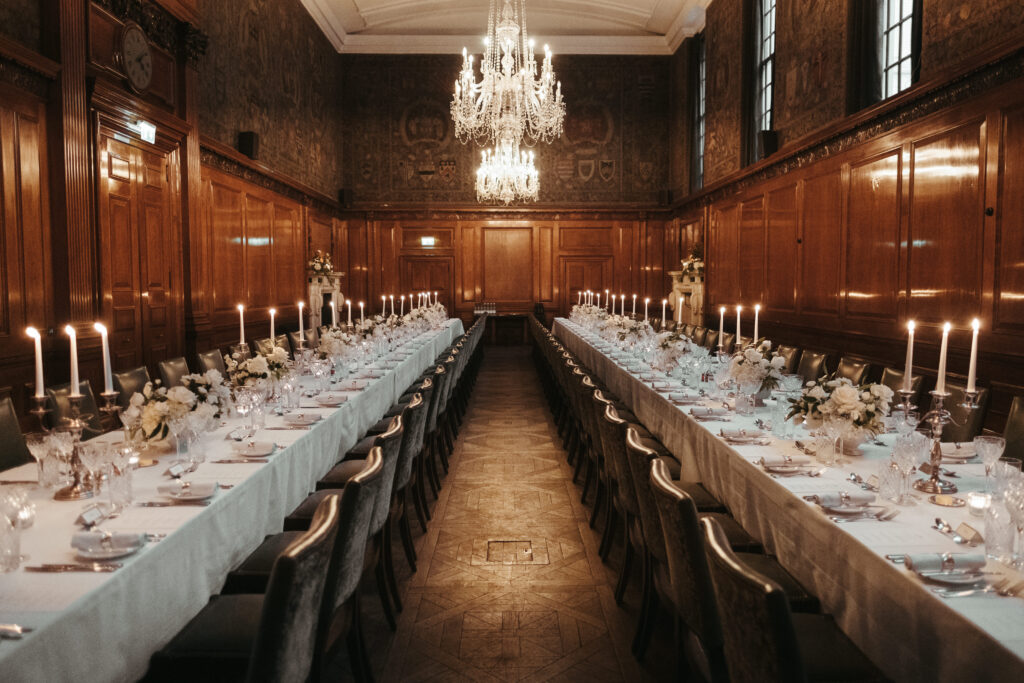 Wedding space at The Ned hotel in London