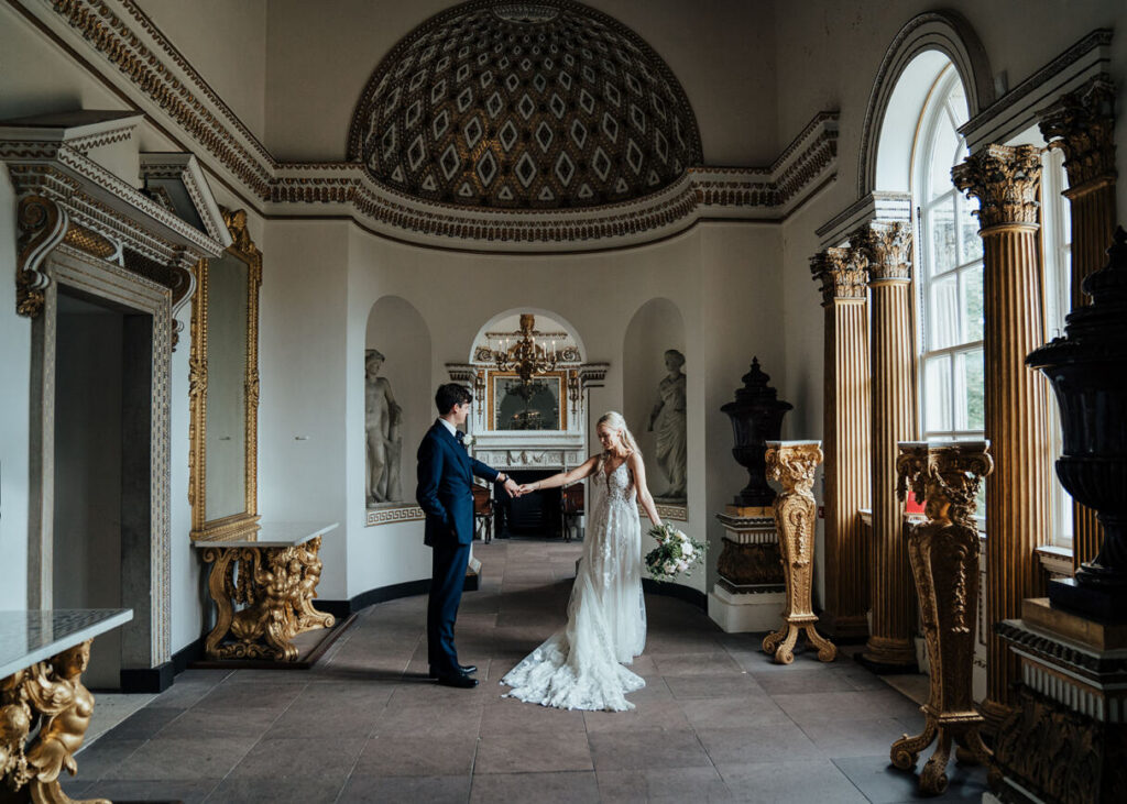 Intimate Wedding at Chiswick House in London