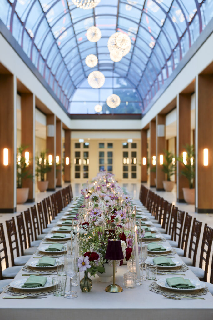 Hurlingham Club Palm Court Wedding Reception 