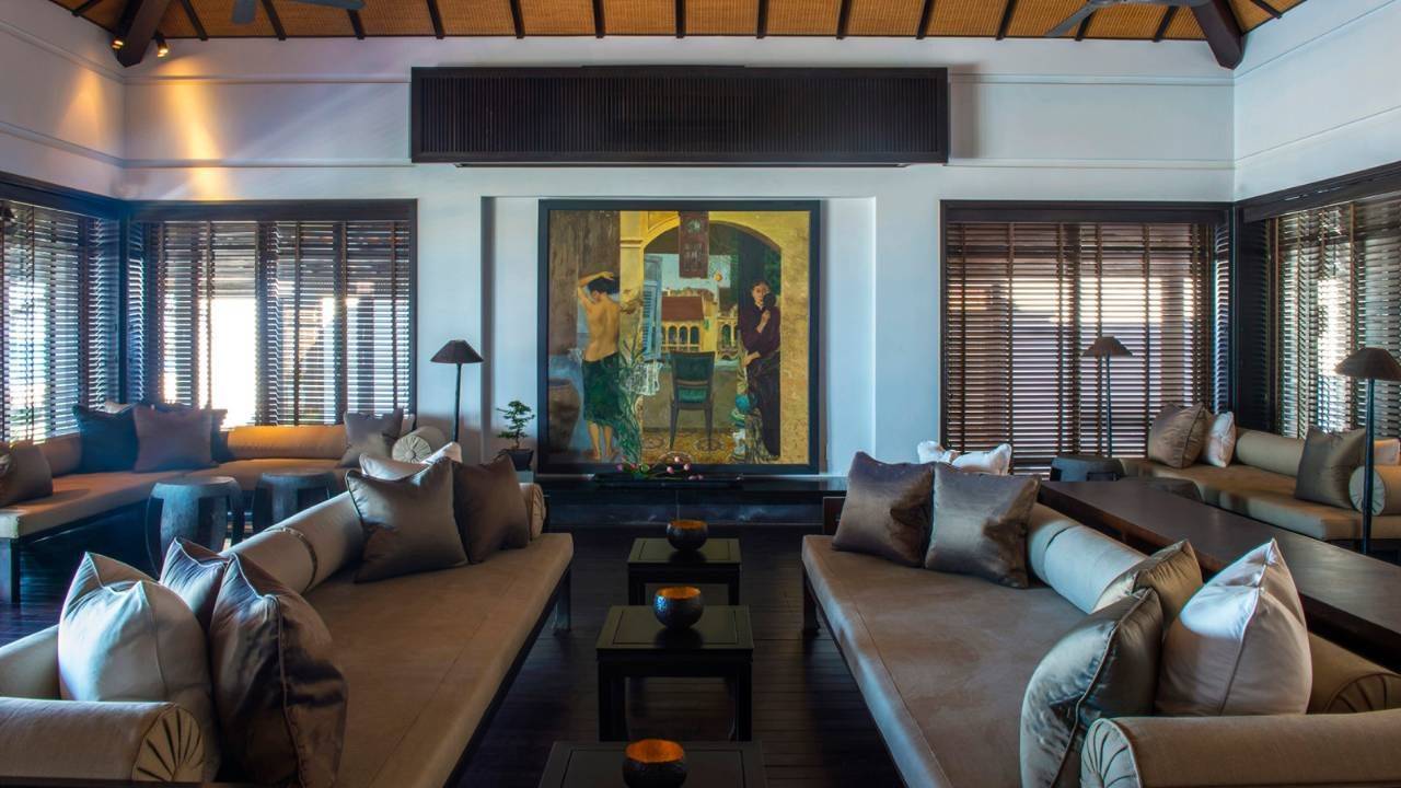 Cosy lounge area