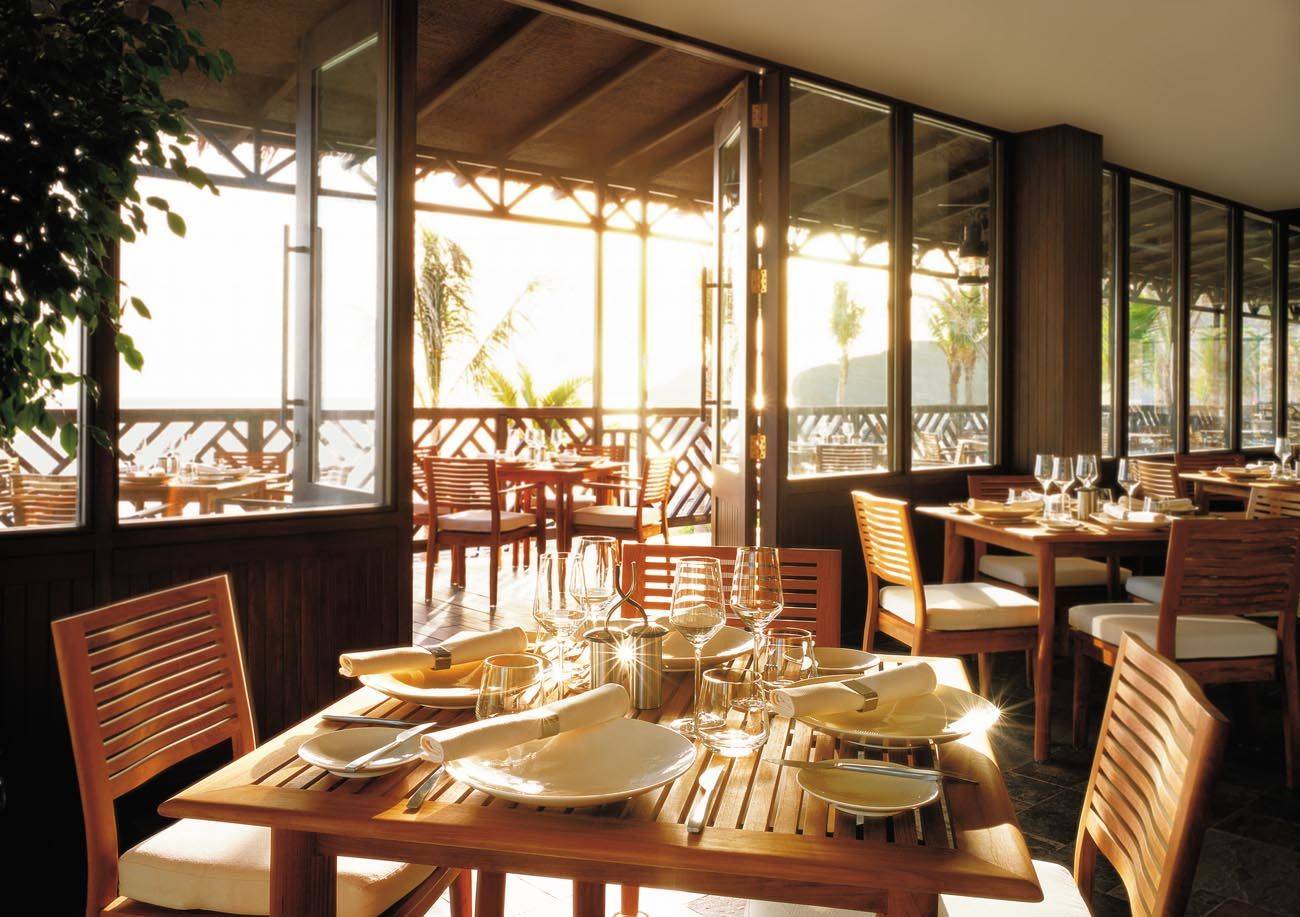 Beautiful wedding venue dining area