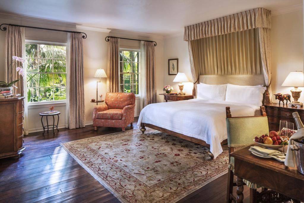 bedroom at the Four Seasons Resort The Biltmore Santa Barbara