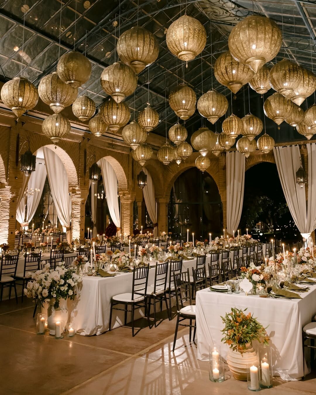 Wedding reception in Marrakech